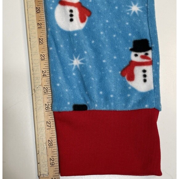 Tipsy Elves Small Adult Fleece Jumpsuit Hood Zip Holiday Snowman Christmas NWT - Picture 6 of 10